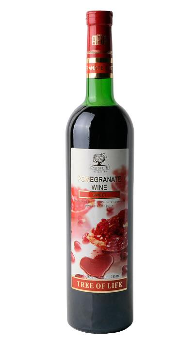 pomegranate sweet wine