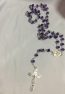 Crystal purple Rosary