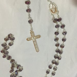 Crystal Topaz Rosary