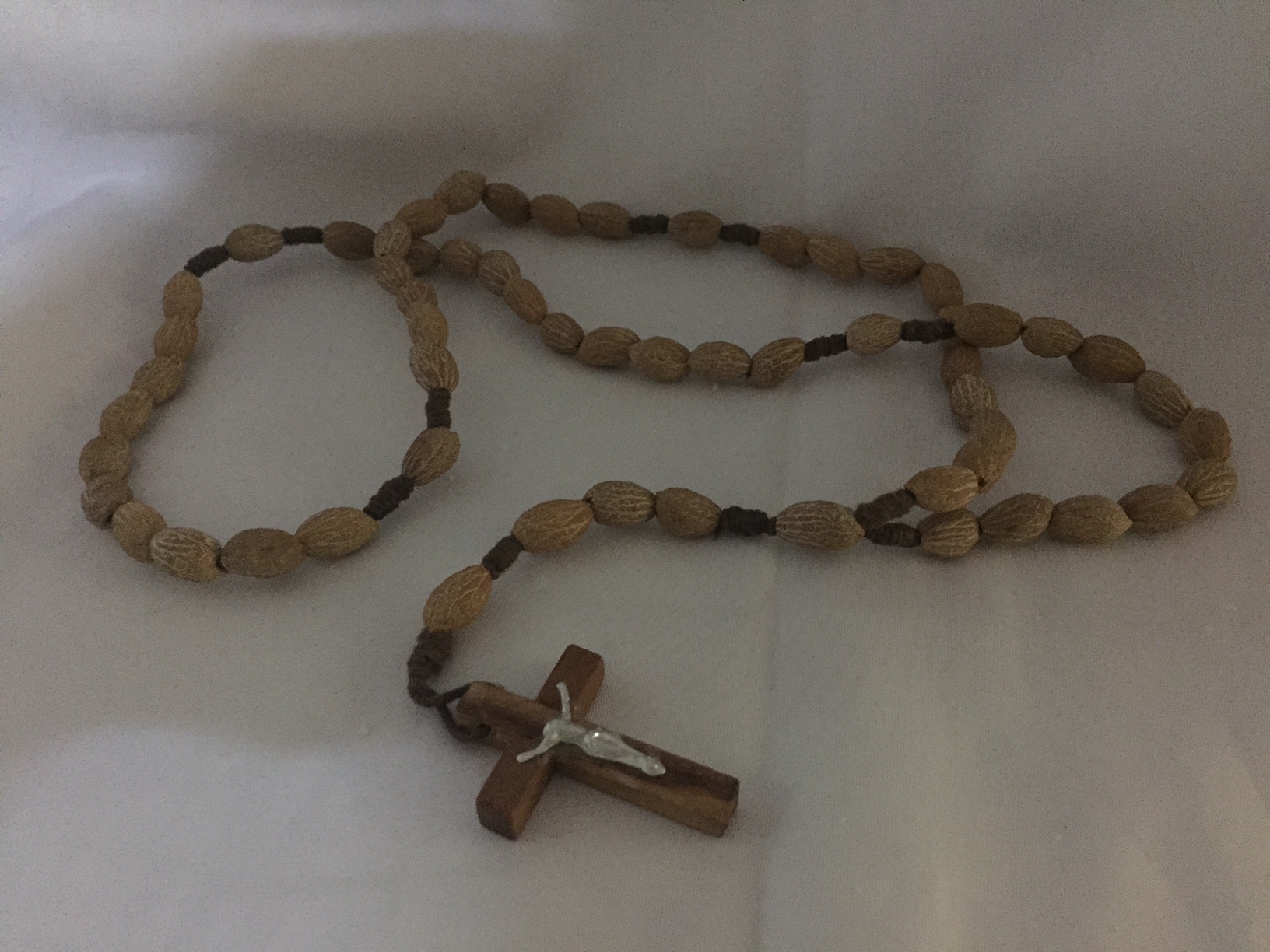 olive pits rosary