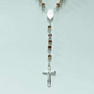 Crystal Topaz Rosary