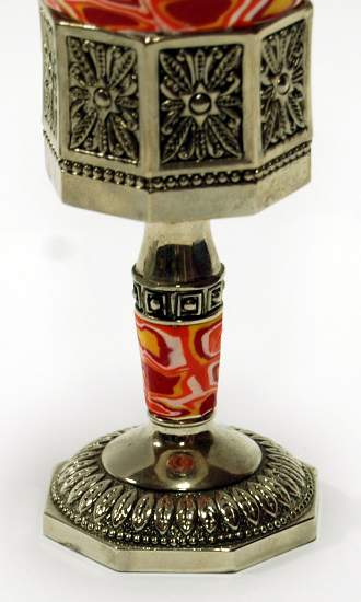 Emiled Chalice silver plated