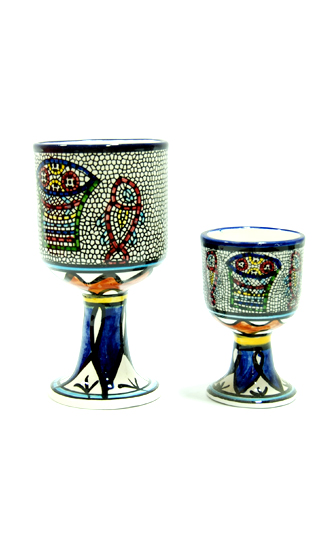 Loaves and fishes Tabgha Chalices