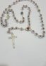 silver plated rosary